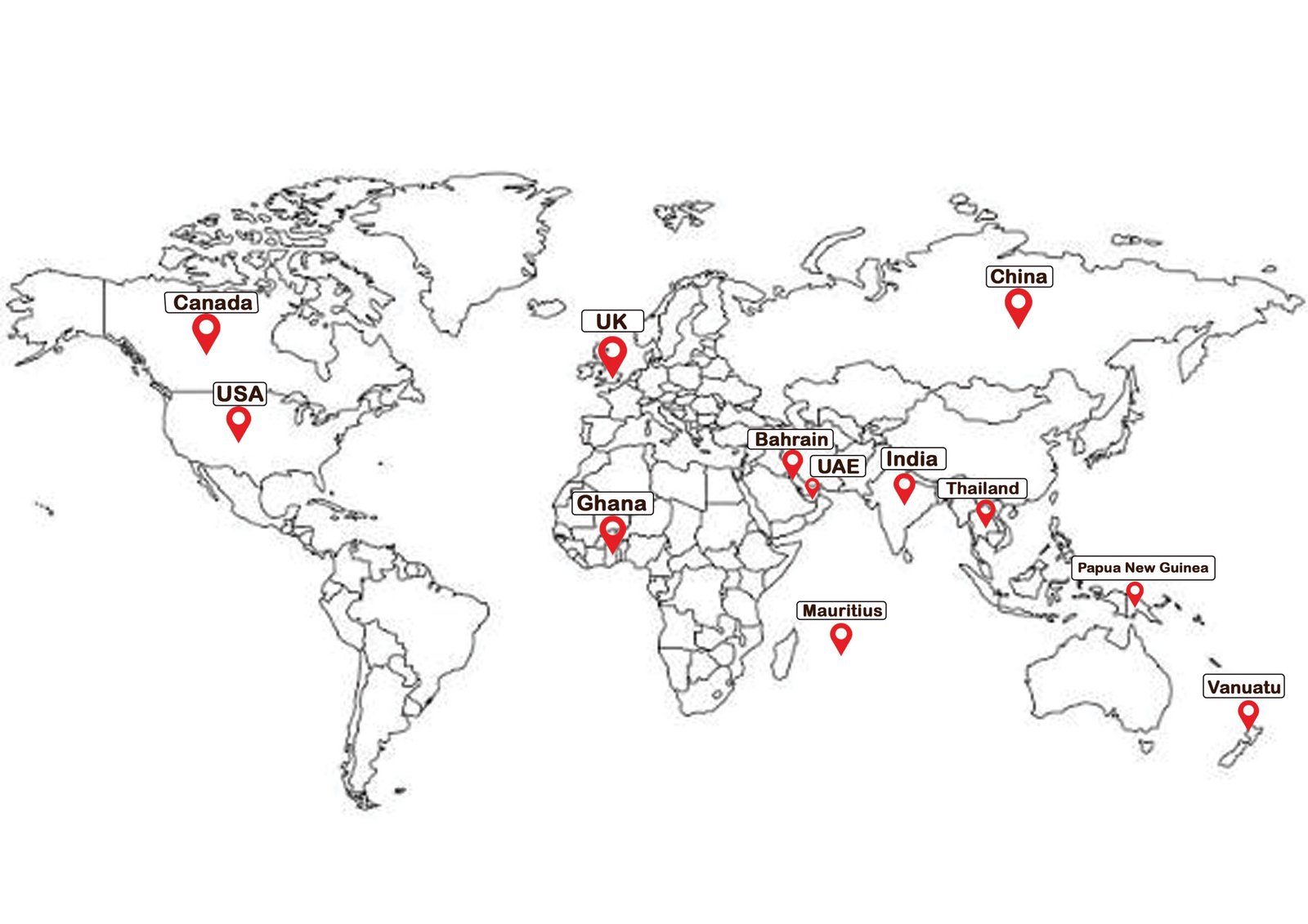 world map